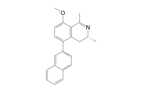 (R)-8-Methoxy-1,3-dimethyl-5-(naphthalen-2-yl)-3,4-dihydroisoquinoline