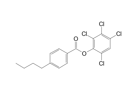 4-Butylbenzoic acid, 2,3,4,6-tetrachlorophenyl ester