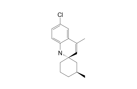 (1R,3R)-6'-CHLORO-3,4'-DIMETHYLSPIRO-[CYCLOHEXAN-1,2'(1'H)-CHINOLINE]