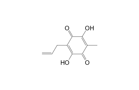 2,5-Dihydroxy-3-methyl-6-prop-2-enylcyclohexa-2,5-diene-1,4-dione