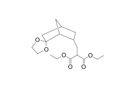 Malonic acid, [2-(5,5-ethylenedioxynorbornan-2-endo-yl)methyl]-, diethyl ester