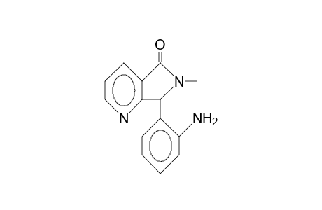 2-(2-Amino-phenyl)-N-methyl-azaisoindole-4-one
