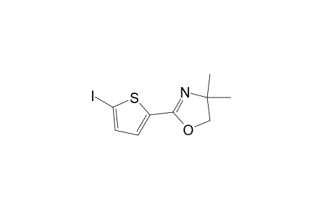 Oxazole, 4,5-dihydro-2-(5-iodo-2-thienyl)-4,4-dimethyl-