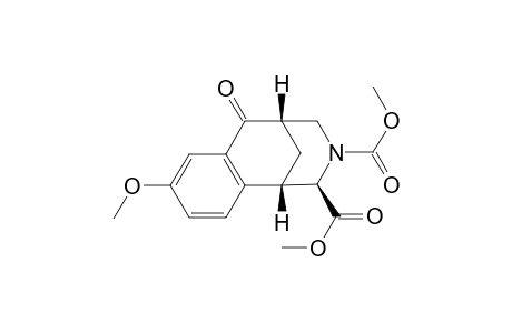 (1S,9S,12R)-12-Methoxycarbonyl-5-methoxy-8-oxo-11-aza-tricyclo[7.3.1.0(2,7)]trideca-2(7),3,5-triene-11-carboxylicacid methyl ester