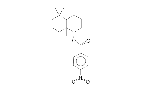 (5,5,8a-trimethyl-1,2,3,4,4a,6,7,8-octahydronaphthalen-1-yl) 4-nitrobenzoate