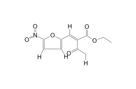 (E)-1-(5-NITRO-2-FURYL)-2-CARBOETHOXY-2-ACETYLETHENE