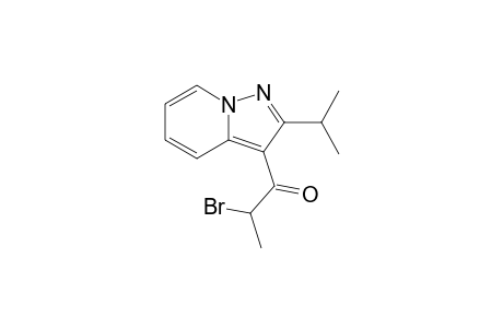 2-Bromo-1-(2-isopropylpyrazolo[1,5-a]pyridin-3-yl)propan-1-one