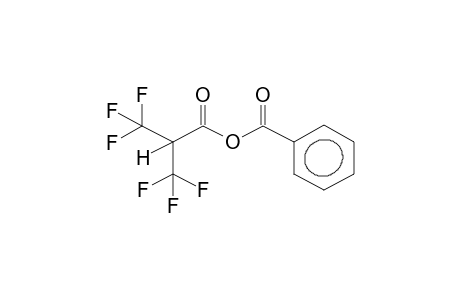 BENZOIC AND ALPHA-HYDROHEXAFLUOROISOBUTYRIC ACIDS, MIXED ANHYDRIDE