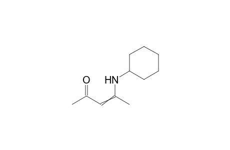 4-(Cyclohexylamino)pent-3-en-2-one