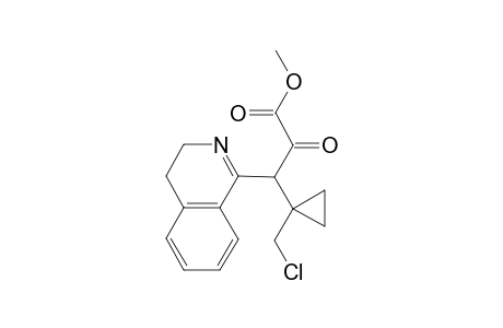 Methyl 5'-Chloro-2'-oxo-3'-(3",4"-dihydroquinolin-1"-yl)spiro[ctyclopropane-1,4'-pentanoate]