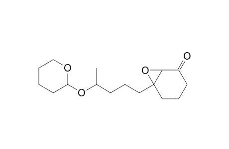 6-[4-(Tetrahydro-2-pyranyloxy)pentyl]-7-oxabicyclo[4.1.0]heptan-2-one