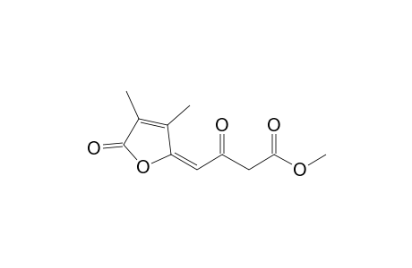Methyl 3-Oxo-4-[3,4-dimethyl-2-oxofuran-5(2H)-ylidene]butanoate