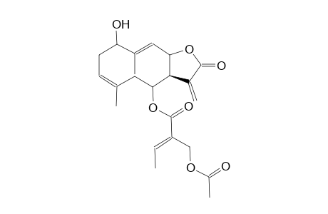 (3S,6R,7R,8R)-3-HYDROXY-8-ACETOXYSARRACENYLOXYGERMACRA-1(10),4,11(13)-TRIEN-6,12-OLIDE