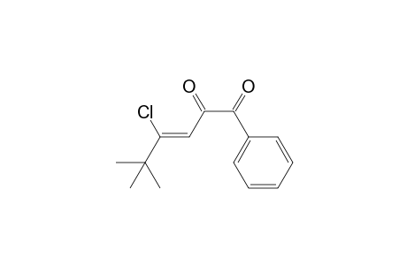 (Z)-4-Chloro-5,5-dimethyl-1-phenyl-3-hexene-1,2-dione