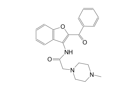 N-(2-Benzoyl-1-benzofuran-3-yl)-2-(4-methyl-1-piperazinyl)acetamide