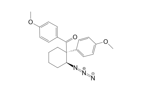 ((1S,2S)-2-azido-1-(4-methoxyphenyl)cyclohexyl)(4-methoxyphenyl)methanone
