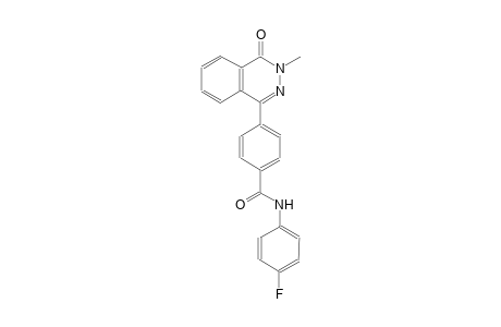 N-(4-fluorophenyl)-4-(3-methyl-4-oxo-3,4-dihydro-1-phthalazinyl)benzamide