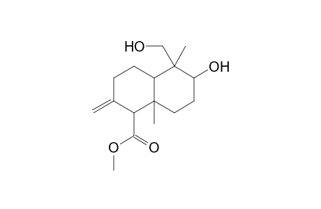 Methyl 7-Hydroxymethyl-3-methylene-1,7-dimethyl-8-hydroxybicyclo[4.4.0]decan-2-carboxylate