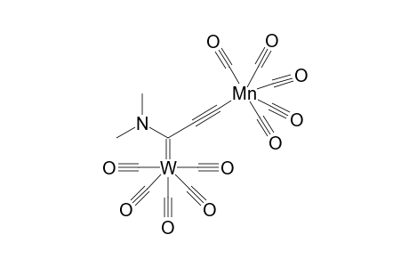 Pentacarbonyl{3-[ (pentacarbonyl)-mananio]-l-dimethylaminopropynylidene} tungsten