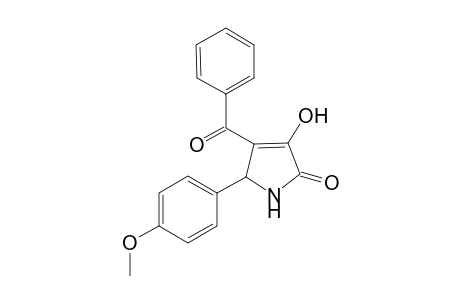 4-Benzoyl-3-hydroxy-5-(4-methoxy-phenyl)-1,5-dihydro-pyrrol-2-one
