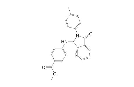 benzoic acid, 4-[[6,7-dihydro-6-(4-methylphenyl)-5-oxo-5H-pyrrolo[3,4-b]pyridin-7-yl]amino]-, methyl ester