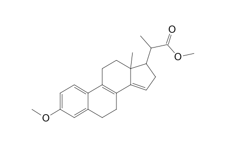 2-(3-Methoxy-13-methyl-7,11,12,13,16,17-hexahydro-6H-cyclopenta[a]phenanthren-17-yl)propionic acid methyl ester