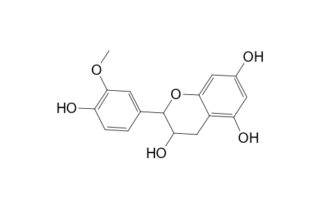 2H-1-Benzopyran-3,5,7-triol, 3,4-dihydro-2-(4-hydroxy-3-methoxyphenyl)-, cis-(.+-.)-