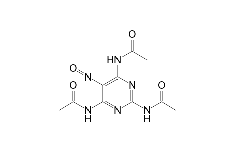N,N',N''-(5-nitroso-2,4,6-pyrimidinetriyl)trisacetamide