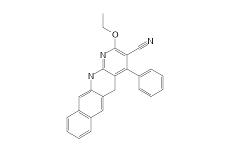 3-CYANO-2-ETHOXY-4-PHENYL-5,12-DIHYDRO-ANTHRA-[2,3-B]-1,8-NAPHTHYRIDINE