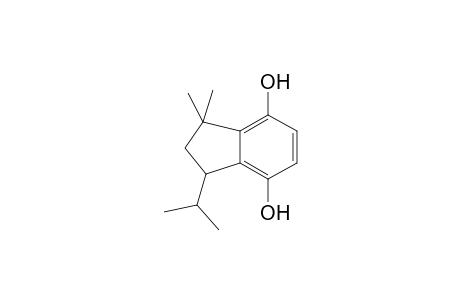1H-indene-4,7-diol, 2,3-dihydro-1,1-dimethyl-3-(1-methylethyl)-