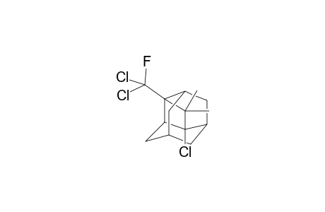 2-Chloro-4-(dichlorofluoromethyl)-2,4-(dimethylmethano)adamantane