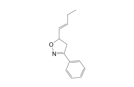 5-(But-1-en-1-yl)-3-phenyl-4,5-dihydroisoxazole