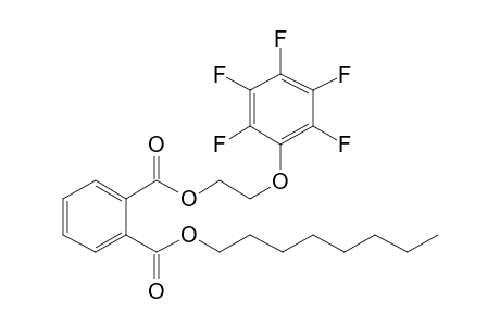 Phthalic acid, octyl 2-(pentafluorophenoxy)ethyl ester