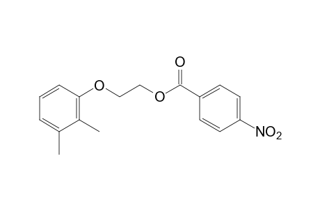 2-[(2,3-xylyl)oxy]ethanol, p-nitrobenzoate