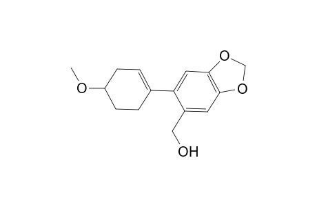 6-(4'-Methoxycyclohexenyl)piperonyl alcohol