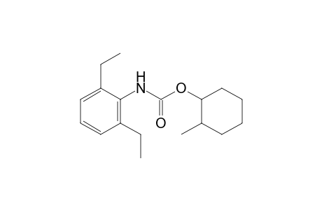 2,6-Diethylcarbanilic acid, 2-methylcyclohexyl ester