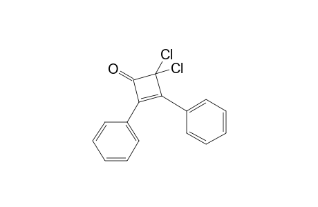 4,4-Dichloro-2,3-diphenyl-2-cyclobuten-1-one