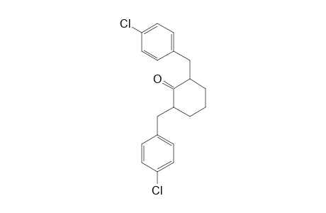 Cyclohexanone, 2,6-bis(p-chlorobenzyl)-