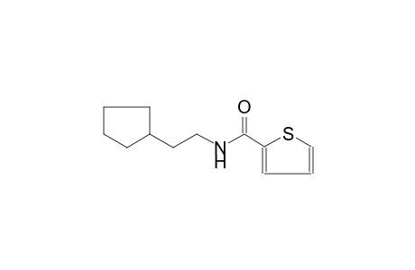 N-(2-cyclopentylethyl)-2-thiophenecarboxamide