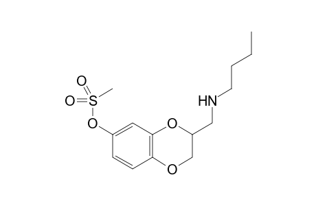 3-[(Butylamino)methyl]-2,3-dihydro-1,4-benzodioxin-6-yl Methanesulfonate