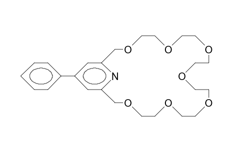 4-Phenyl-2,6-pyrido 24-crown-8