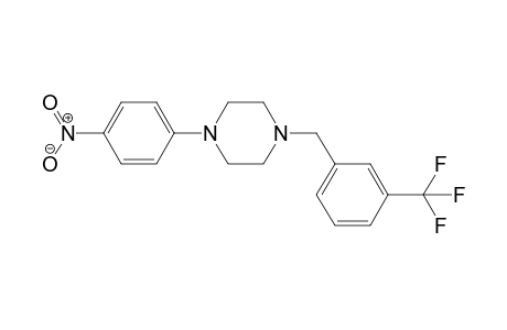 1-(4-Nitrophenyl)-4-(3-trifluoromethylbenzyl)piperazine