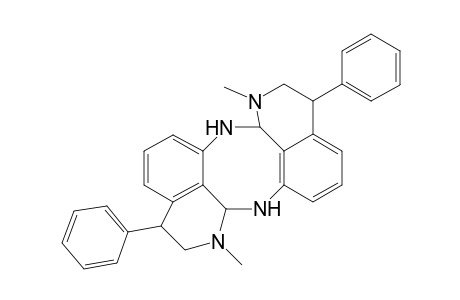 1,2,3,7,7a,8,9,10,14,14a-Decahydro-1,8-dimethyl-3,10-dighenyldiisoquinolino[1,8-b,c:1,8-f,g]-1,5-diazocine