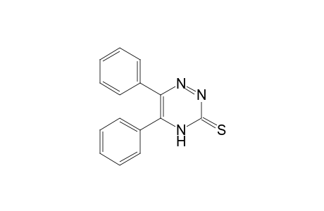 1,2,4-Triazine-3(2H)-thione, 5,6-diphenyl-