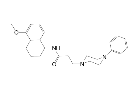 N-(5-Methoxy-1,2,3,4-tetrahydronaphthalene-1-yl)-4-phenylpiperinopropanamide