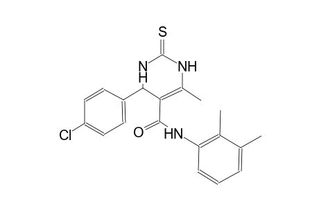 5-pyrimidinecarboxamide, 4-(4-chlorophenyl)-N-(2,3-dimethylphenyl)-1,2,3,4-tetrahydro-6-methyl-2-thioxo-