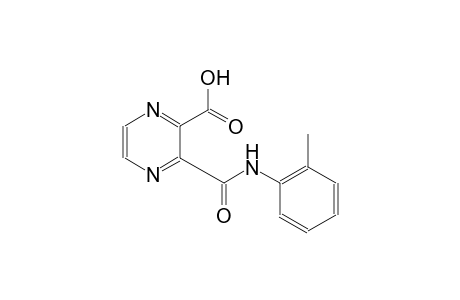 2-pyrazinecarboxylic acid, 3-[[(2-methylphenyl)amino]carbonyl]-