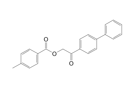 p-toluic acid, p-phenylphenacyl ester