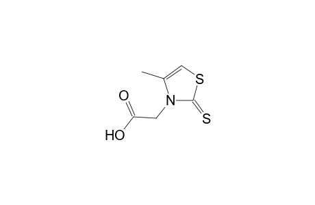 3(2H)-thiazoleacetic acid, 4-methyl-2-thioxo-