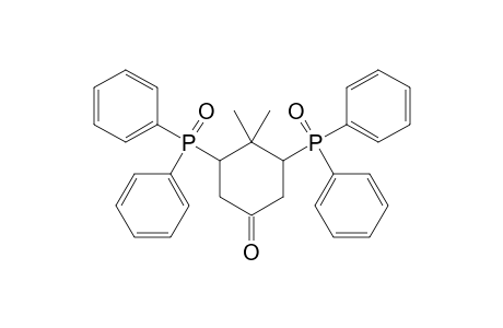 3,5-Bis(diphenylphosphinyl)-4,4-dimethylcyclohexanone